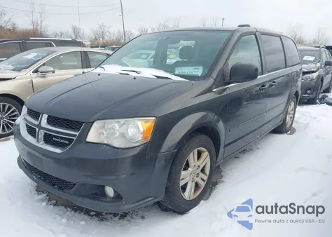 2011 Dodge Grand Caravan Crew из США, поврежденный, VIN 2D4RN5DG2BR629980